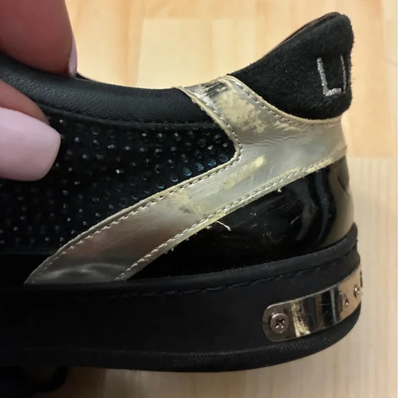 Limited edition Boticelli Blue Leather sneakers - Picture 13 of 16